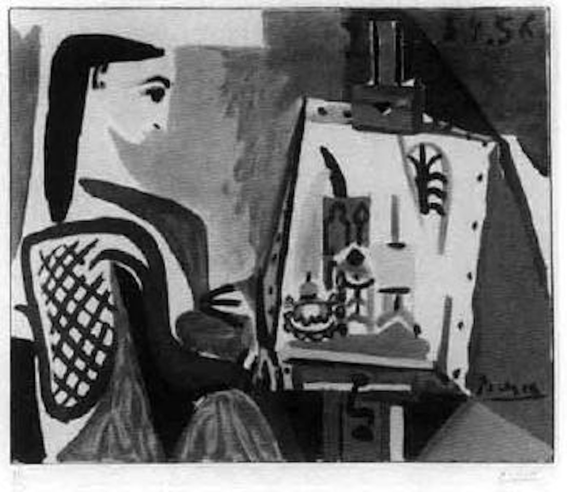 Femme dans l'atelier by Pablo Picasso