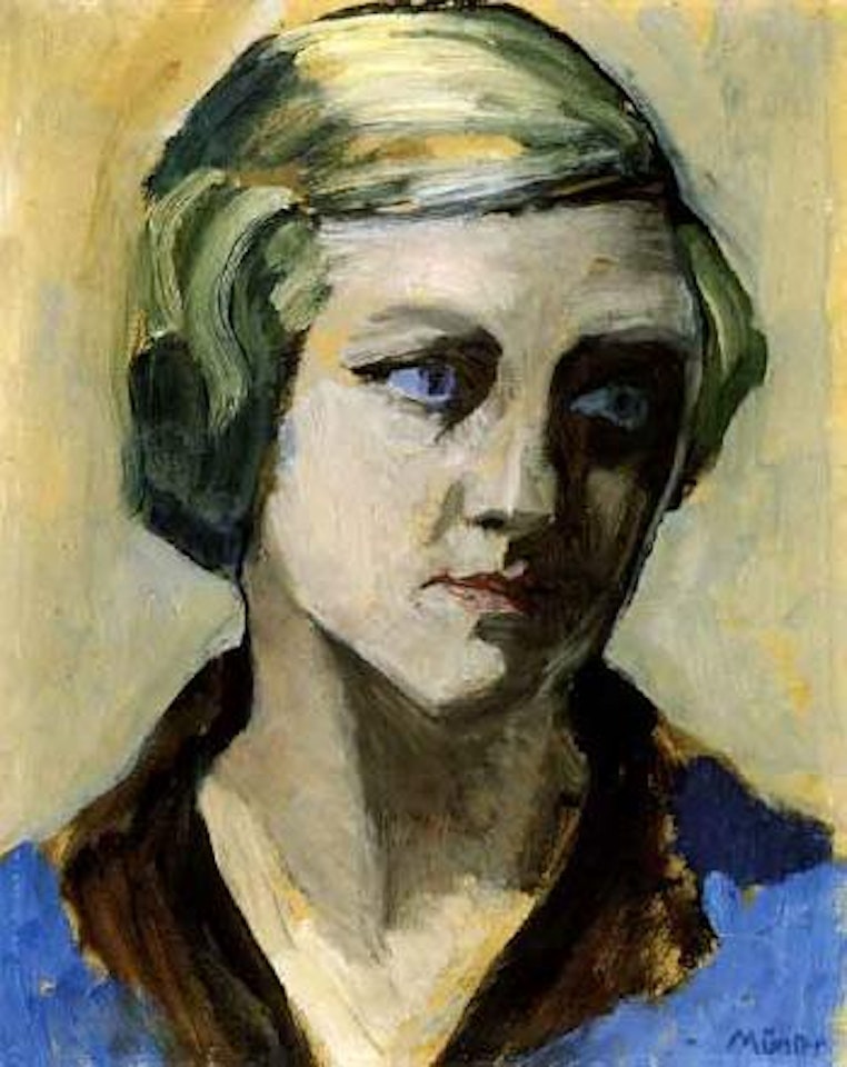 Head of Gerta by Gabriele Münter