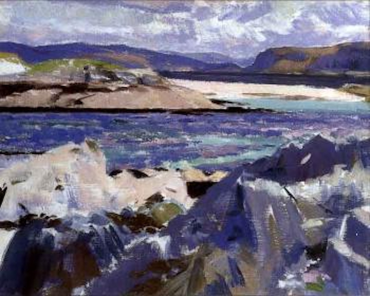 Iona looking towards Mull by Francis Campbell Boileau Cadell