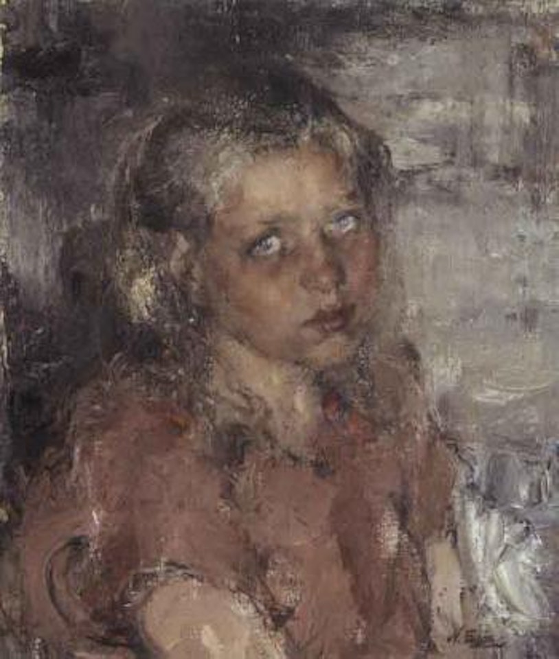 Young girl by Nicolai Fechin