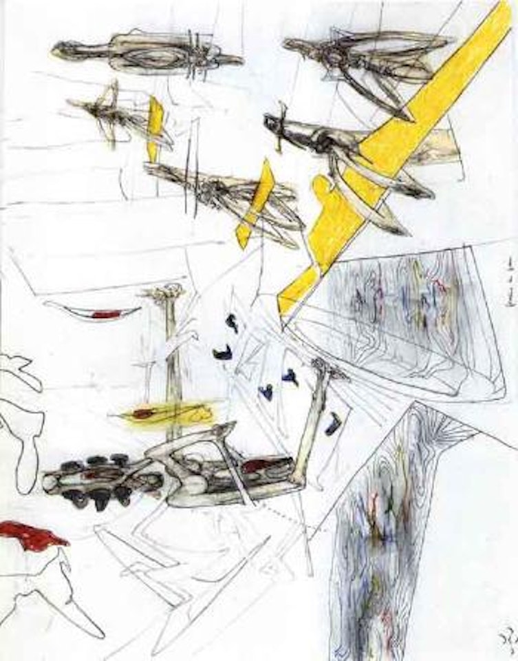 Femines en faim by Roberto Matta