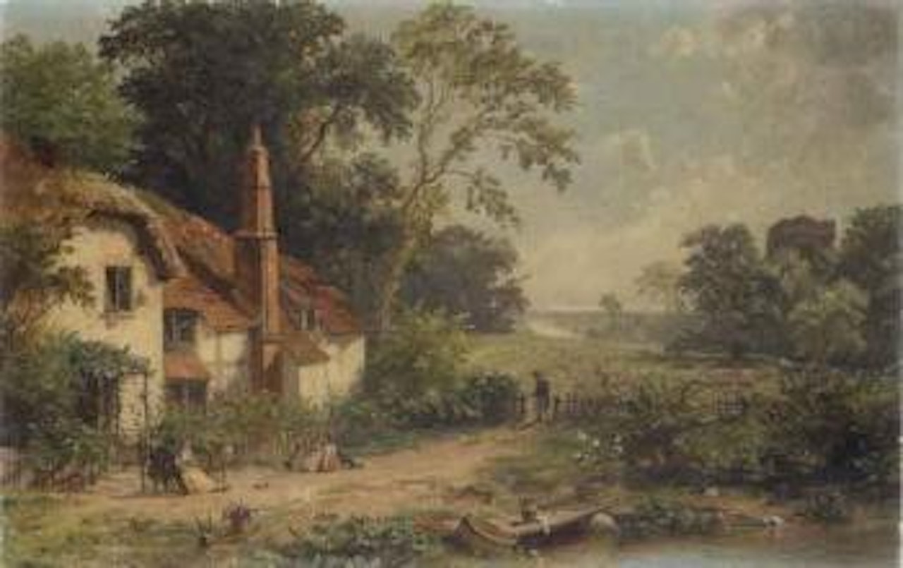 Spring in England by Jasper Francis Cropsey