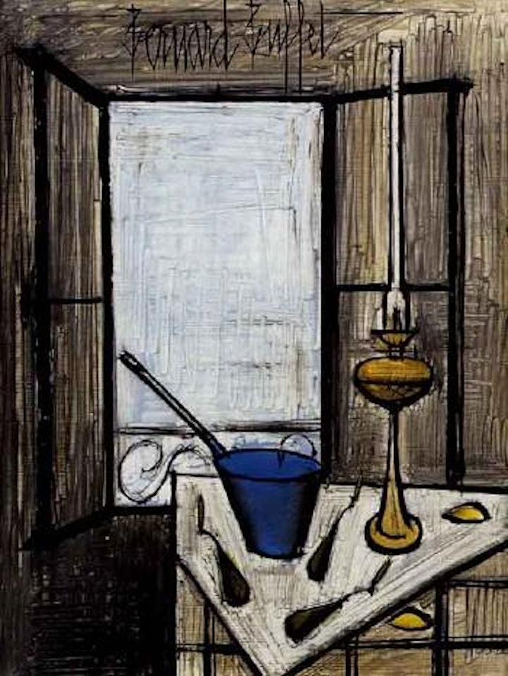 La casserole bleue by Bernard Buffet