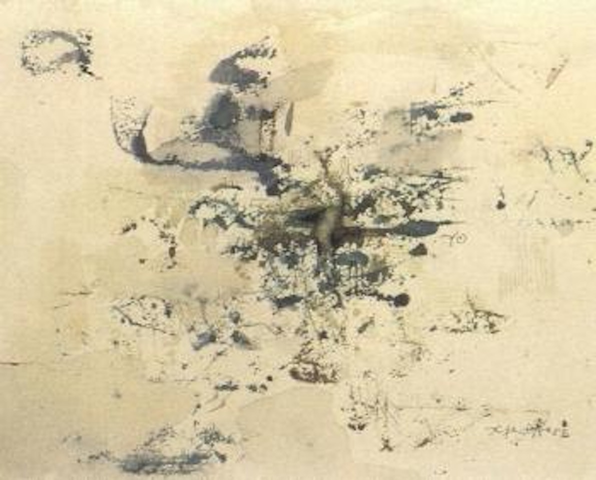 Composition by Zao Wou-Ki