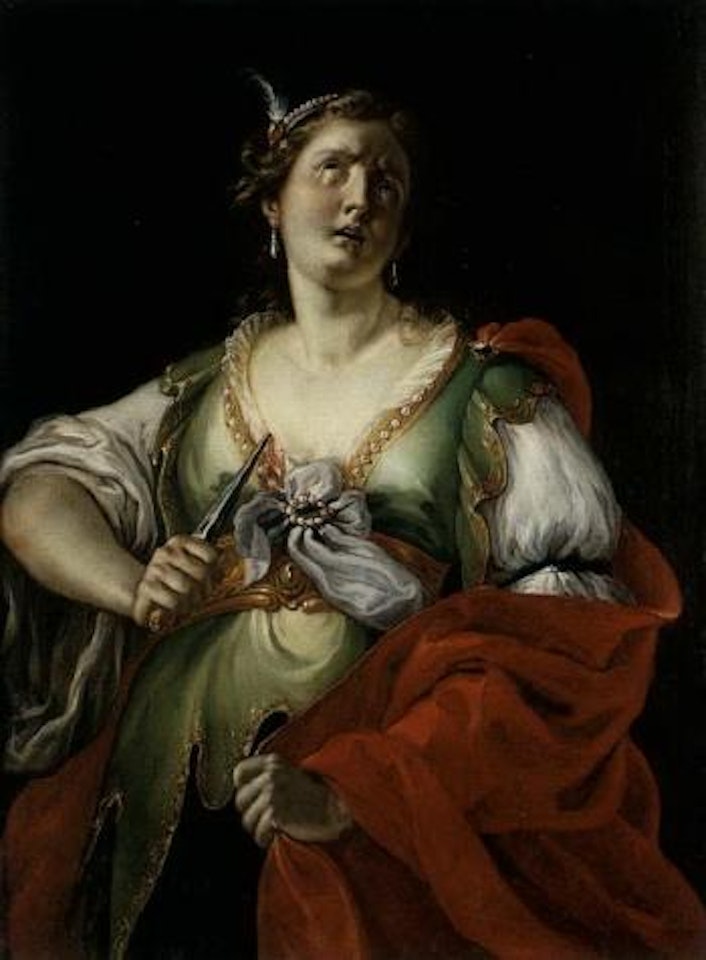Lucrece by Giovan Gioseffo Dal Sole
