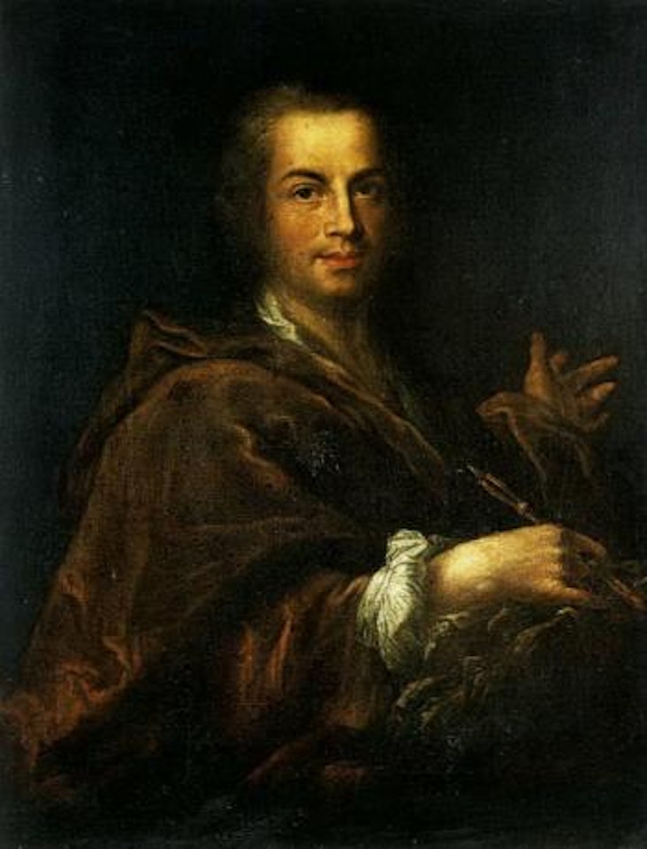 Portrait d'un pastelliste by French School