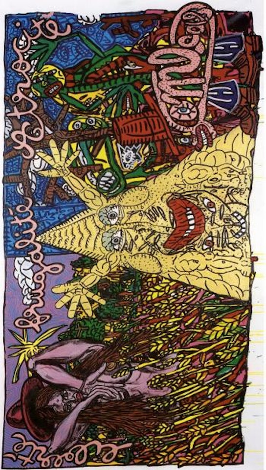 Liberte, frugalite, atrocite by Robert Combas