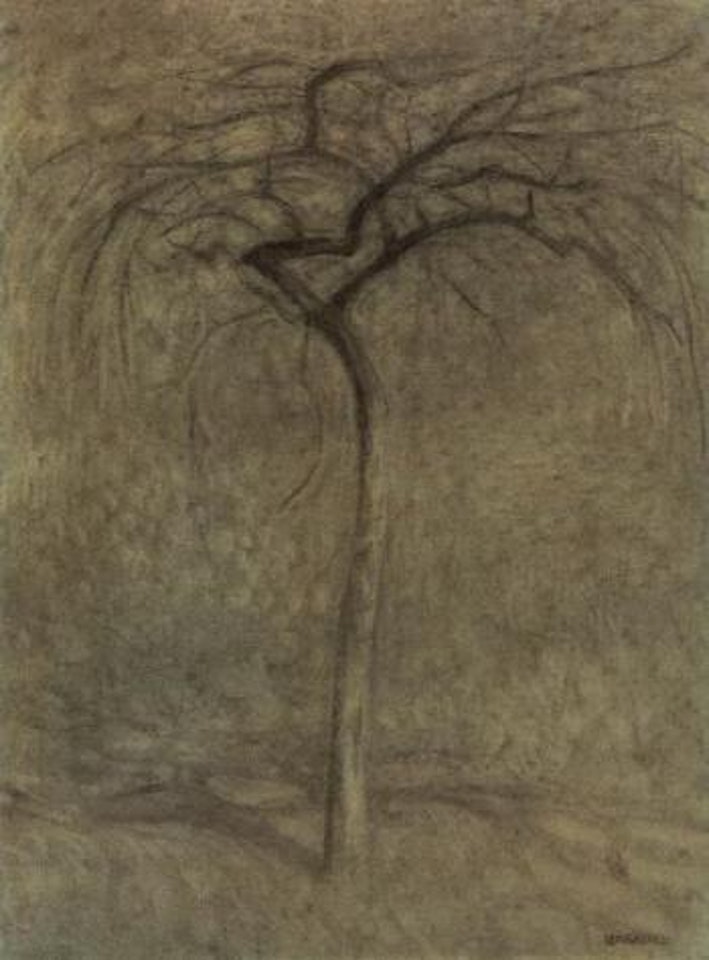 Lonely tree by Leo Gestel