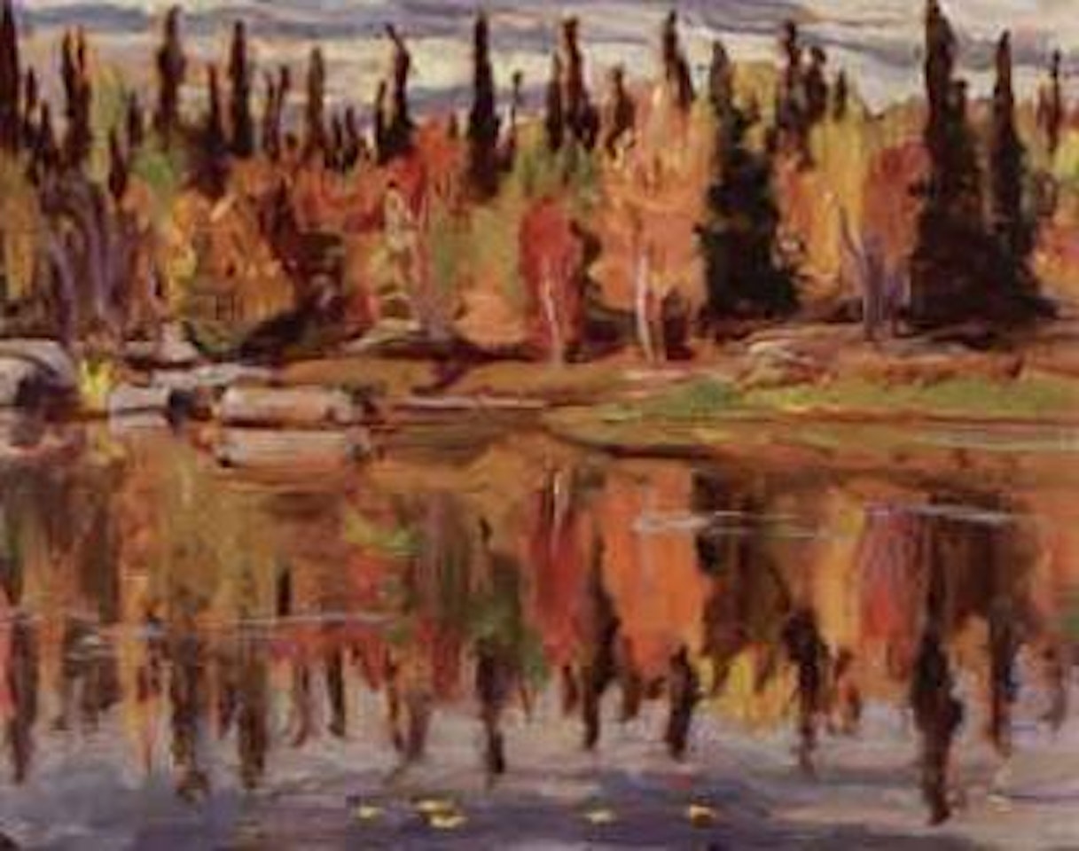 Madawaska river, Autumn by Alexander Young Jackson