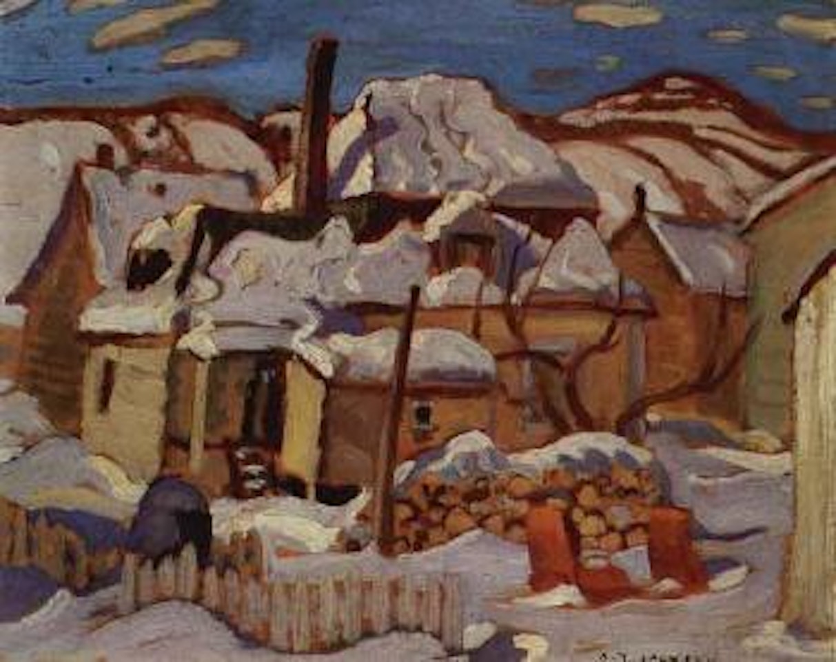 House at St Urbain by Alexander Young Jackson