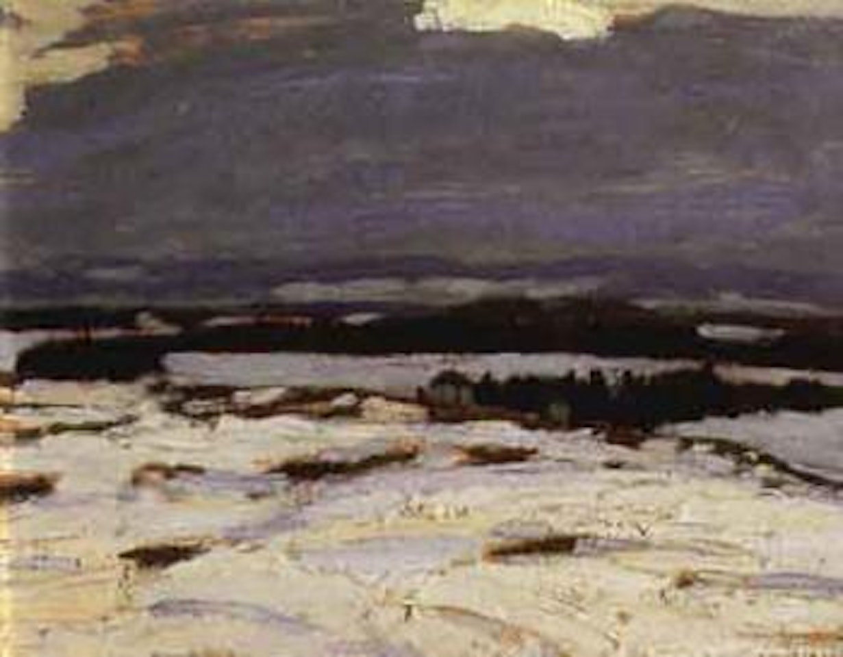 Winter afternoon, eastern townships by Alexander Young Jackson