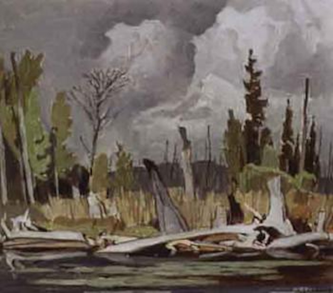 Swamp on Clarendon lake by Alfred Joseph Casson
