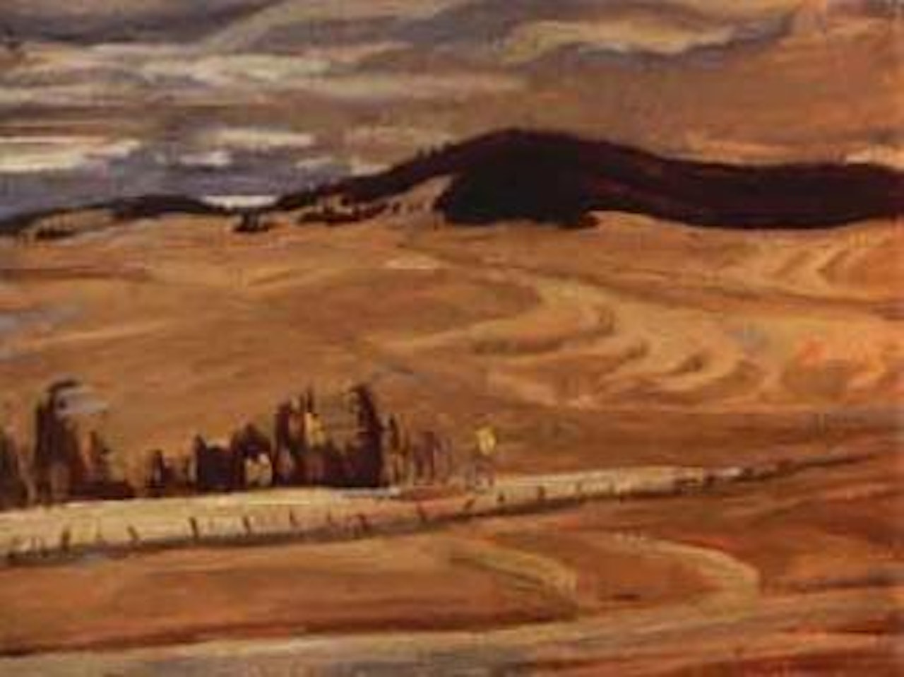 Rolling hills by Alexander Young Jackson