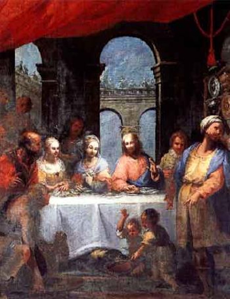 The wedding of Cana by Sebastiano Ricci