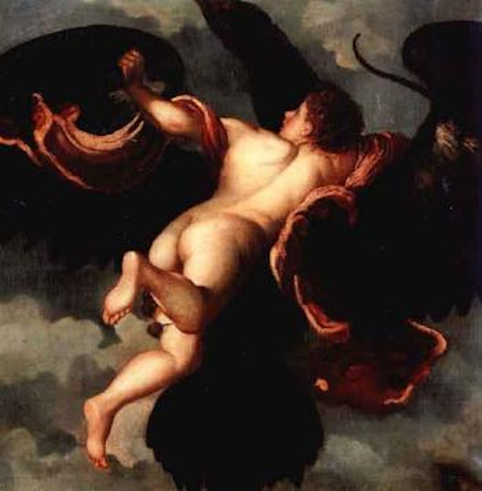 The abduction of Ganymedes by Dutch School