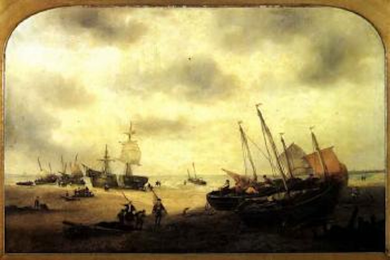 Departure of the fishermen by François Etienne Musin