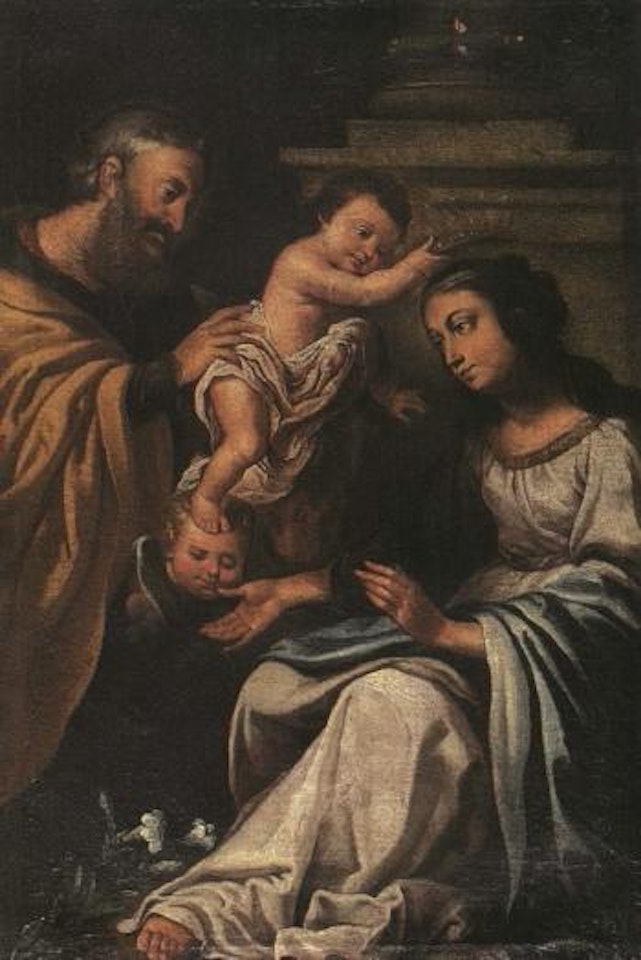Holy Family by Spanish School