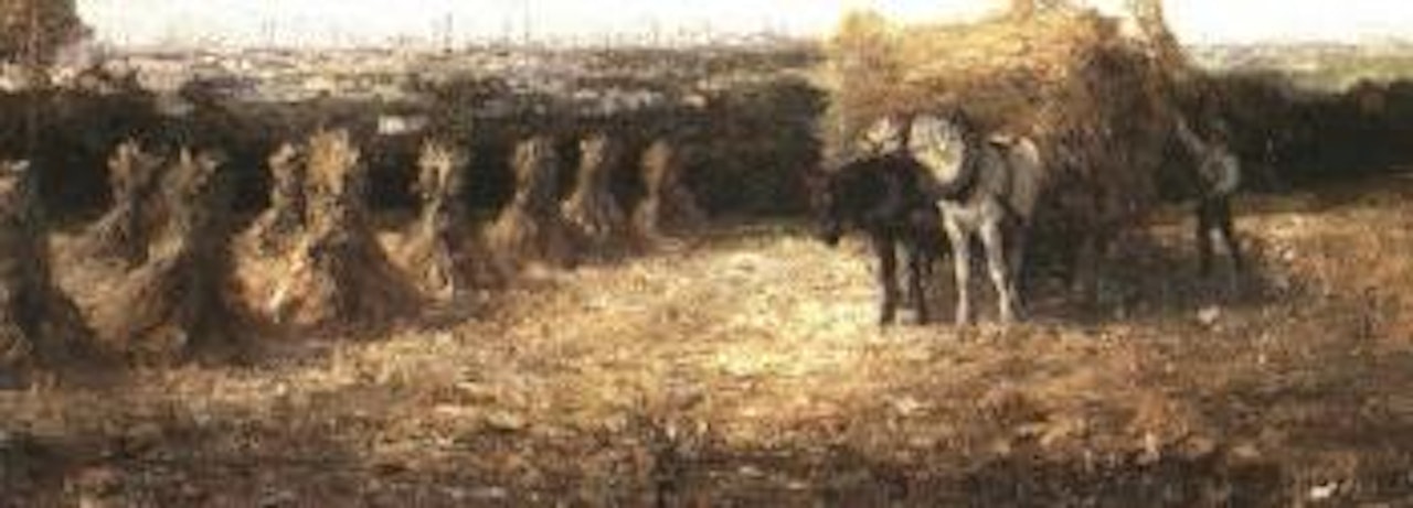 Corn harvest by Otto Pippel