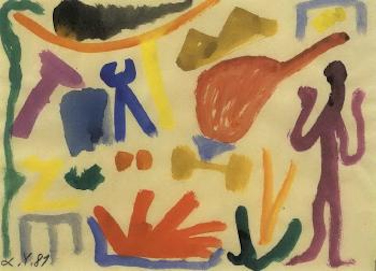 S.T.GMW 59 by A.R. Penck