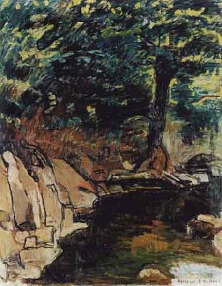 Stream near Neris by Ferdinand Hodler