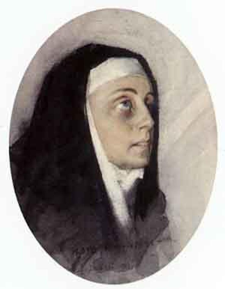 The nun by Anders Zorn