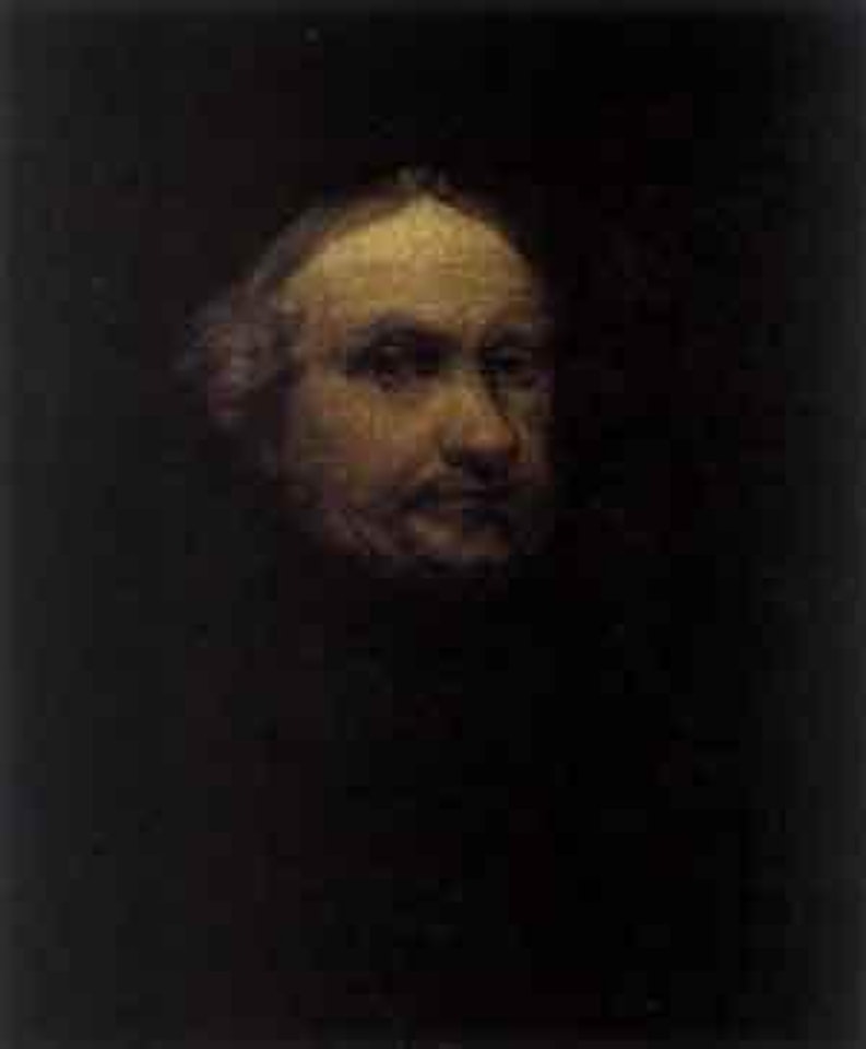 Self portrait by Attributed to Rembrandt Harmensz van Rijn