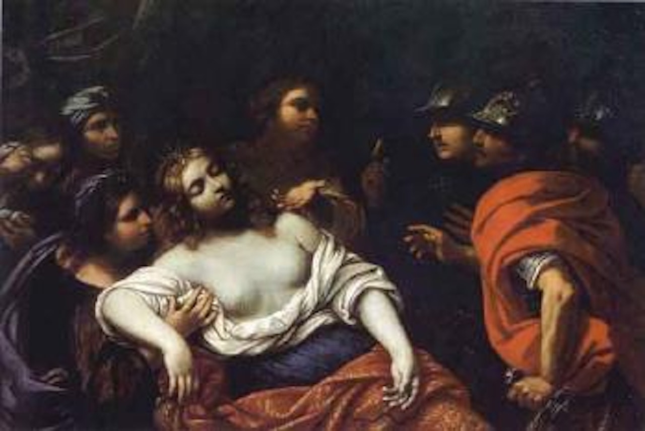 Cleopatra's death by Niccolo Tornioli