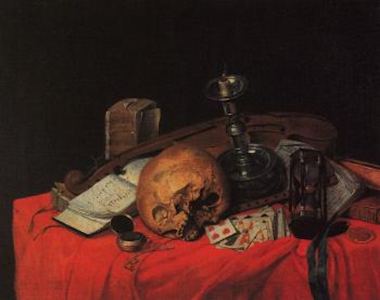 Still life of Vanitas by Dutch School