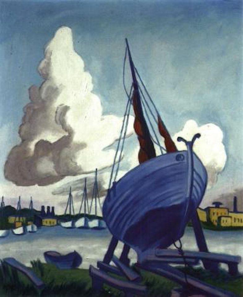 Boat by Max Pechstein