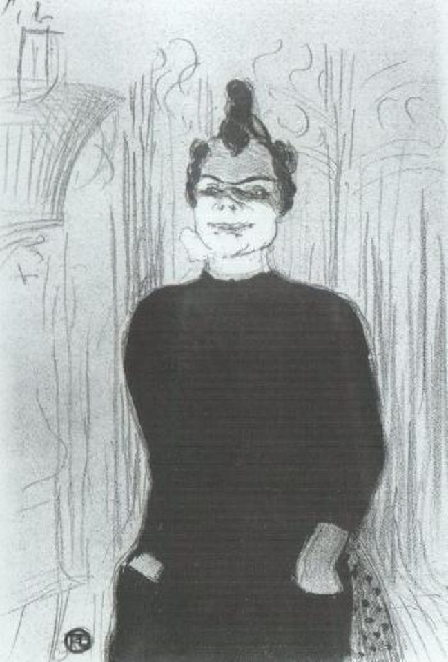 A la Gaiete, Rochechouart, Nicolle by Henri de Toulouse-Lautrec