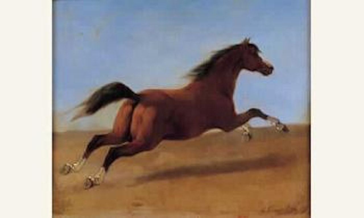 Cheval galopant by Eugene Fromentin