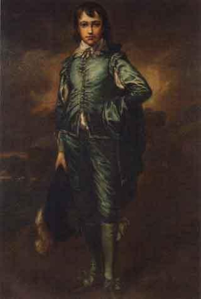 Portrait of Jonathan Buttall, The Blue Boy by Thomas Gainsborough