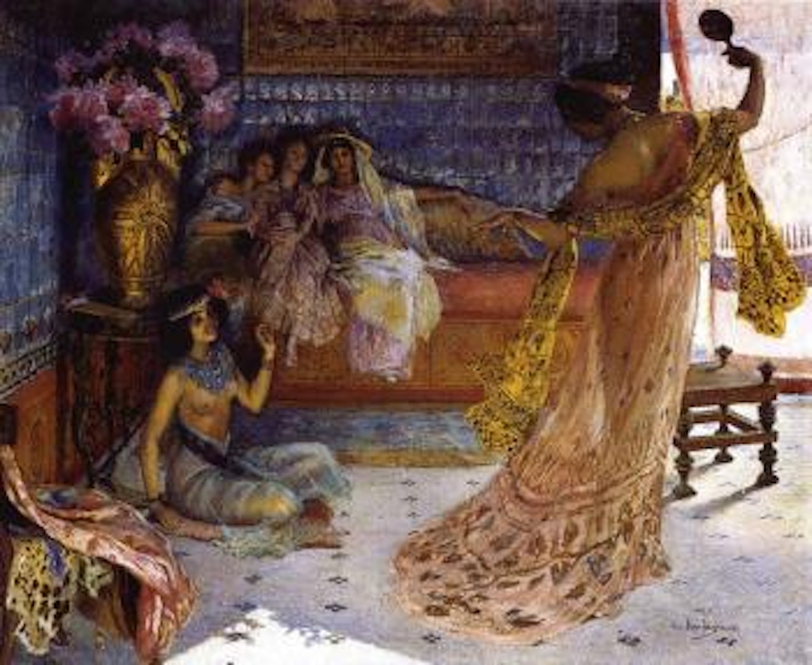 La nouvelle robe by Georges Antoine Rochegrosse