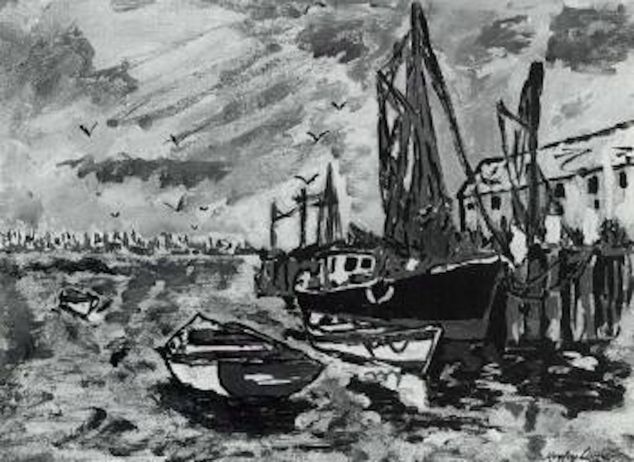 Port scene by Hayley Lever