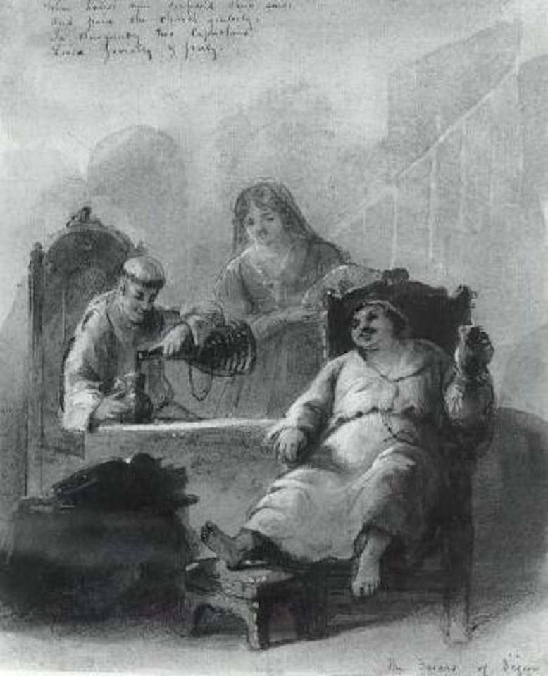 Friars of Dijon, from poem by Thomas Campbell by Alfred Jacob Miller