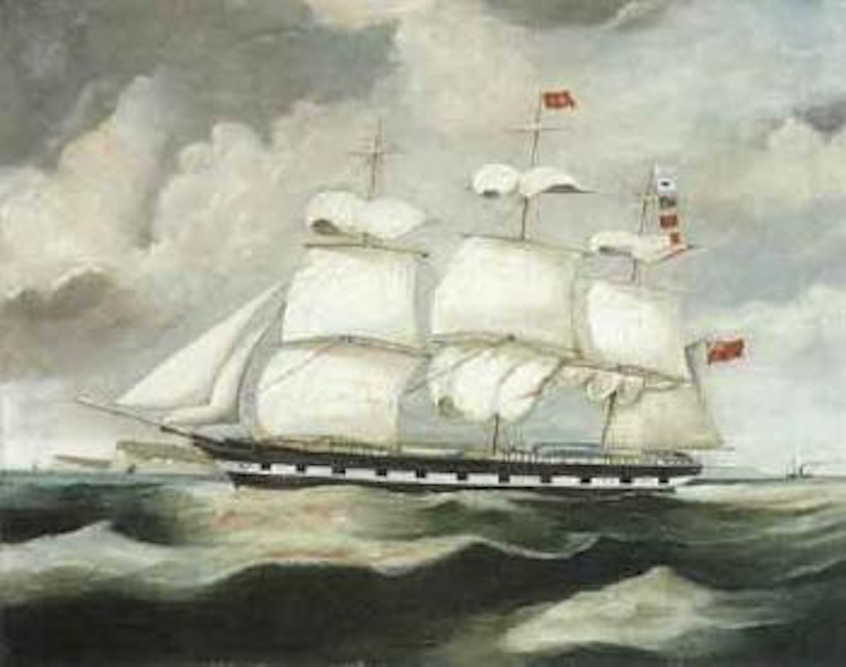 Clipper ship, City of York by English School
