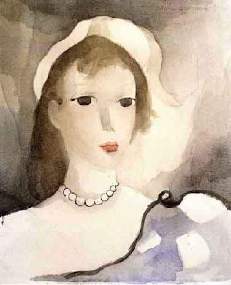 Femme au collier de perles by Marie Laurencin