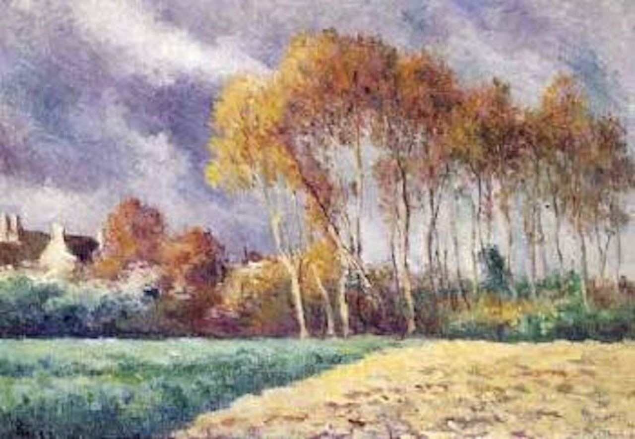 Paysage d'automne by Maximilien Luce