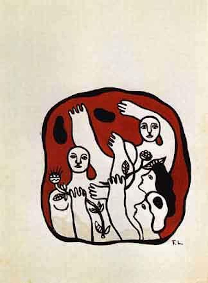 Etude pour 'La joie de vivre' by Fernand Leger