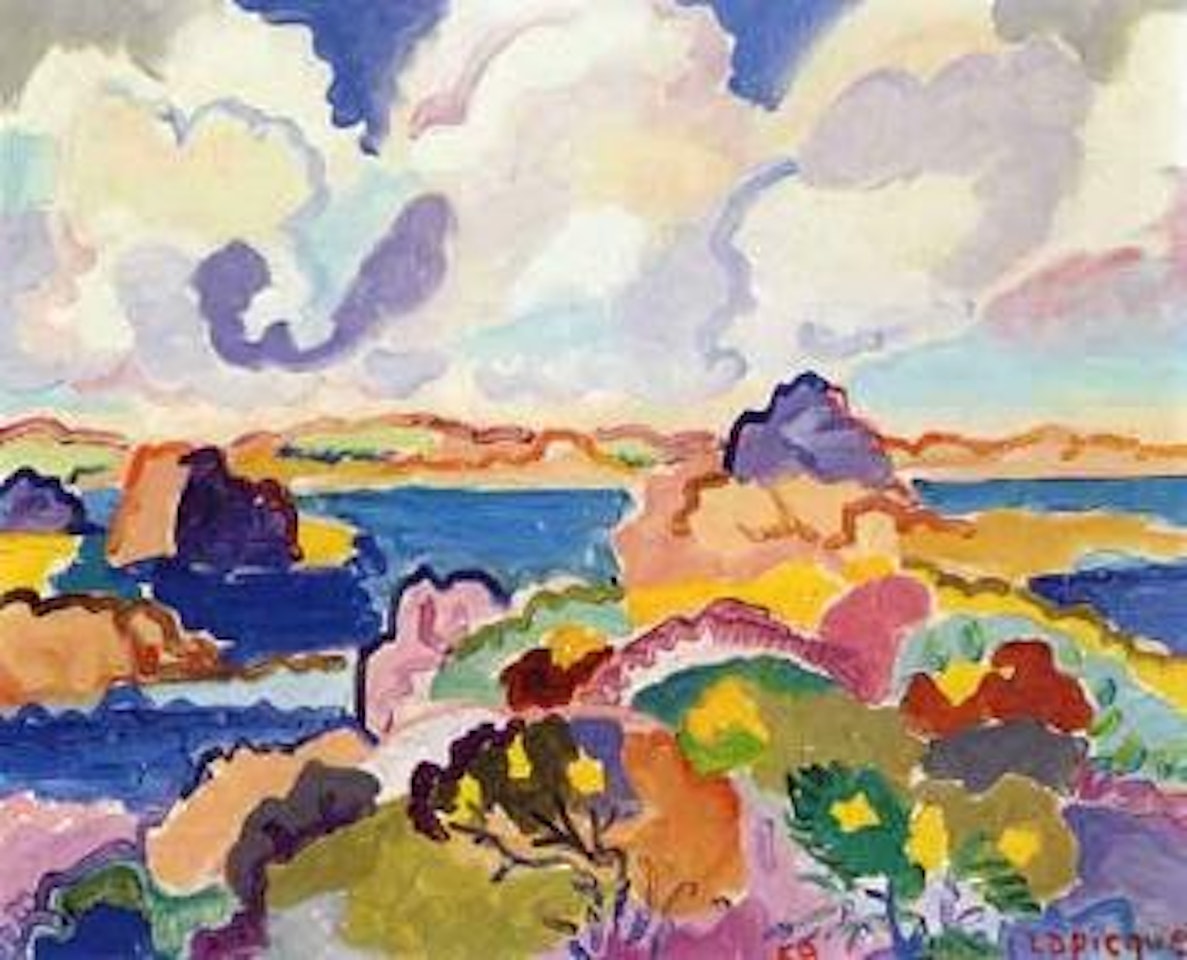 Printemps en Bretagne by Charles Lapicque