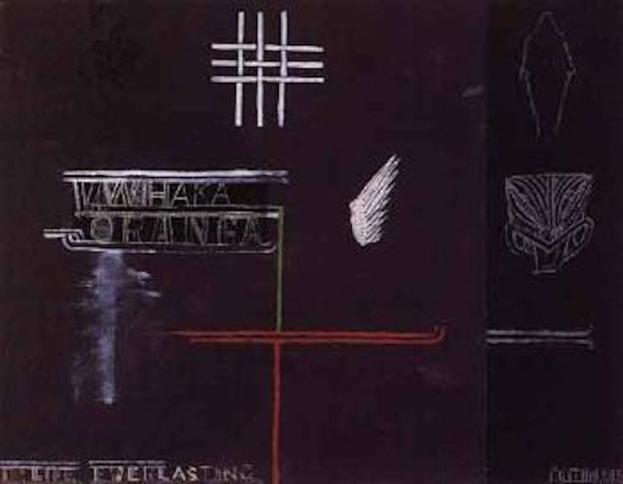 In life everlasting by Shane Cotton