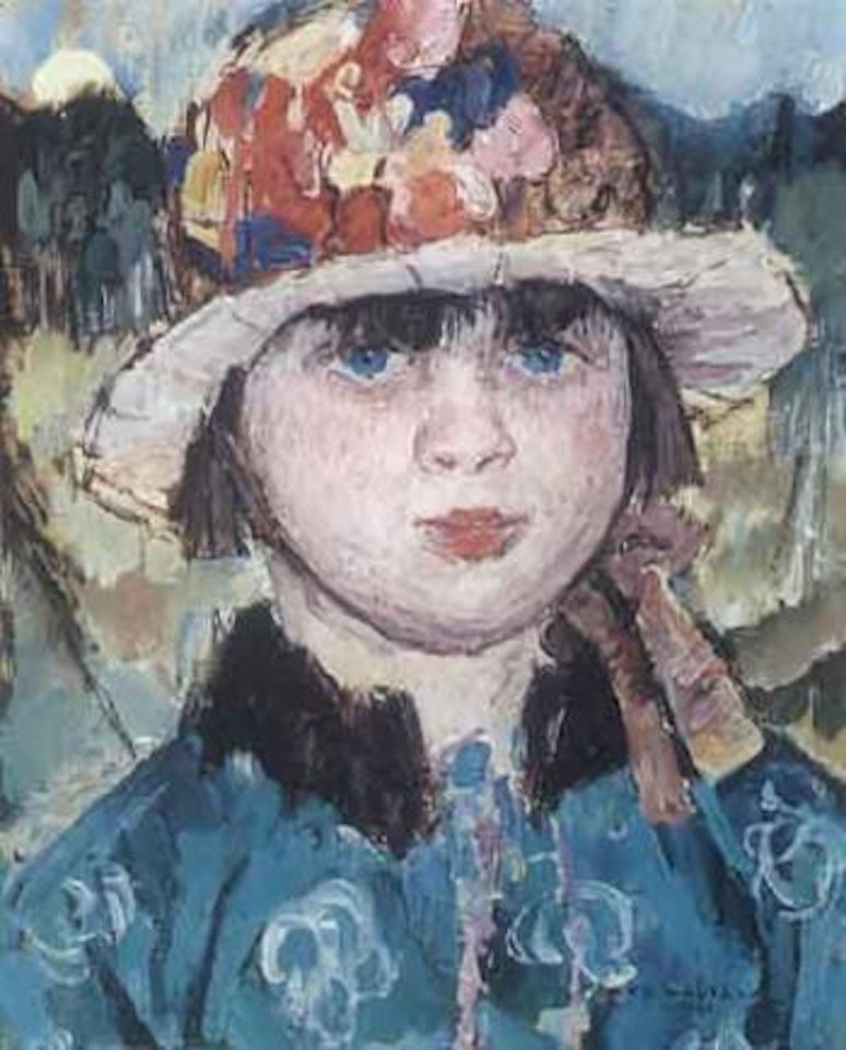 Portrait of Aitra by Leon Gaspard