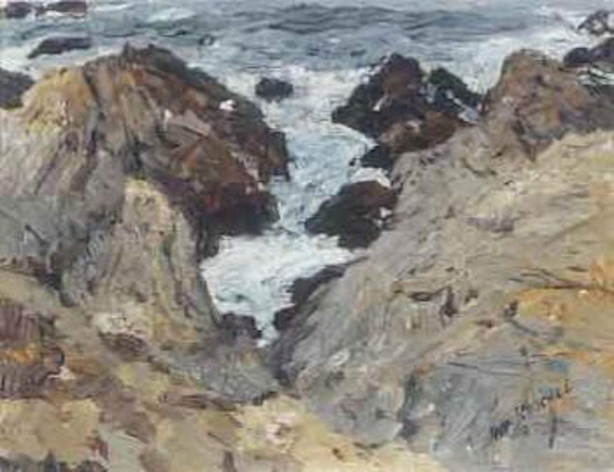 Monterey coast by William Ritschel