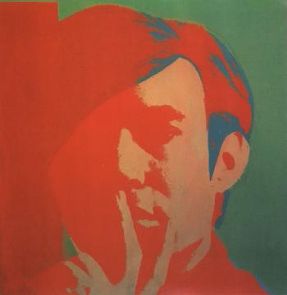 Self portrait by Andy Warhol