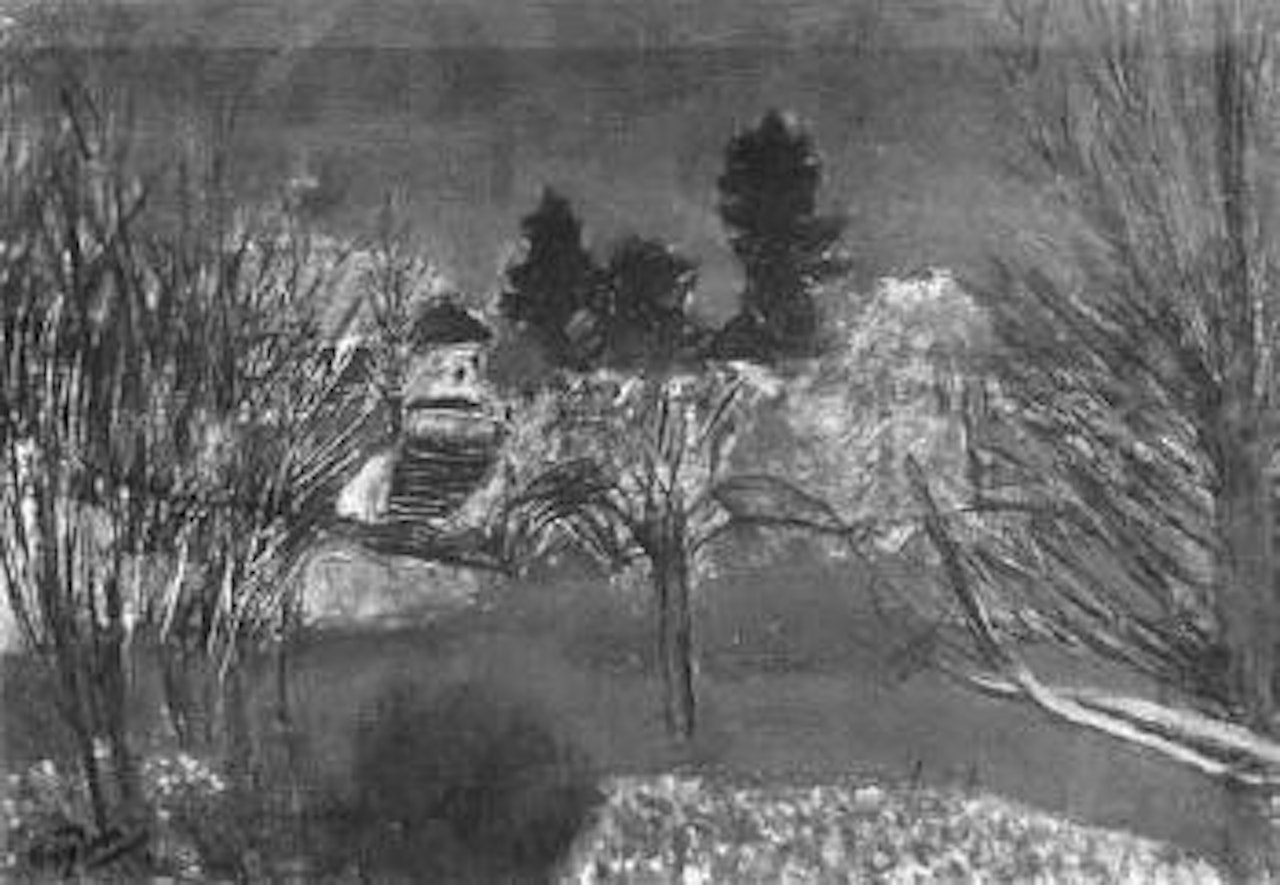 La maison a Reuil by Henri Hayden