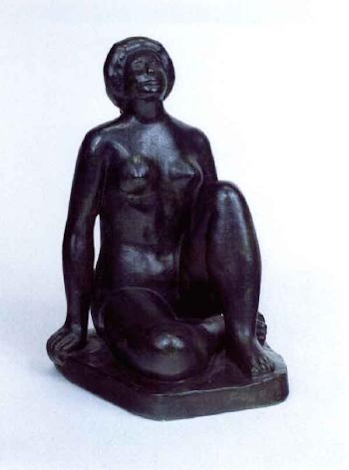 Nu assis by Aristide Maillol