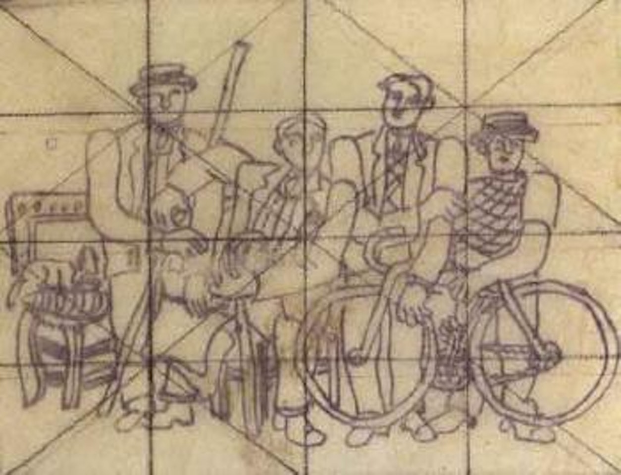 L'equipe au repos by Fernand Leger