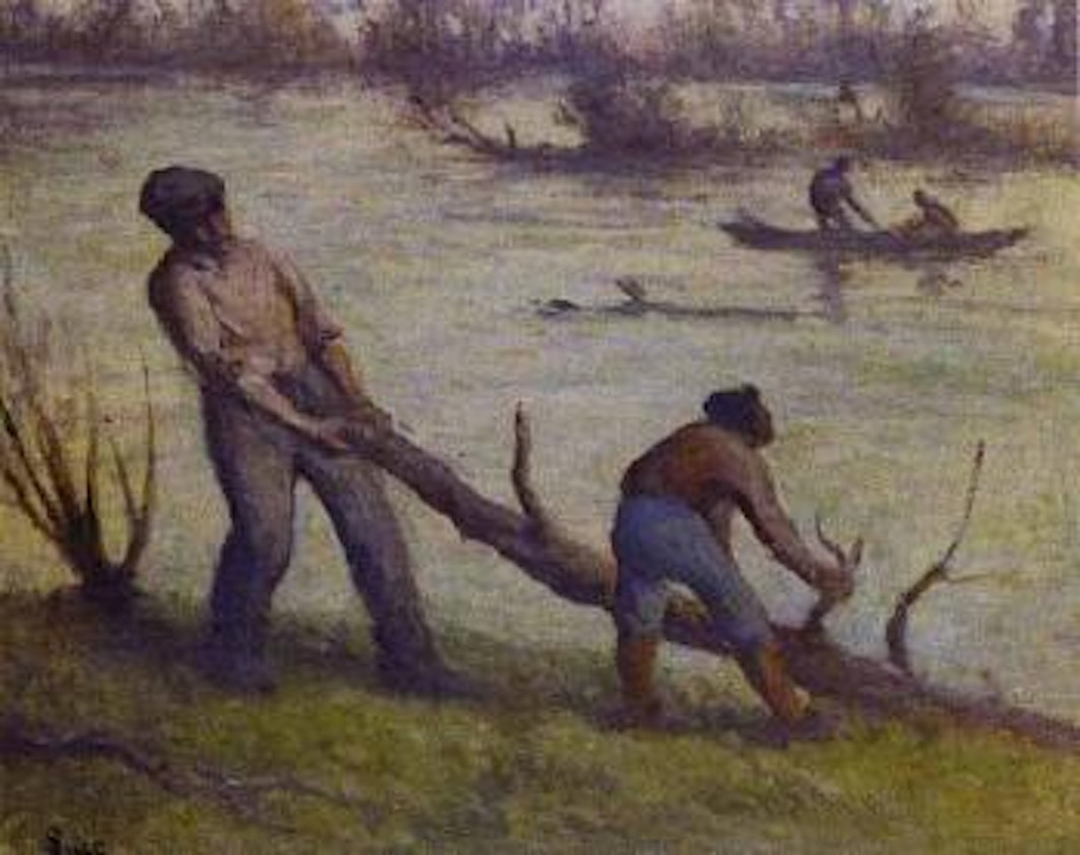 Crue de la riviere by Maximilien Luce