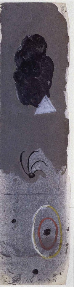 Projet de rideau de scene by Joan Miró