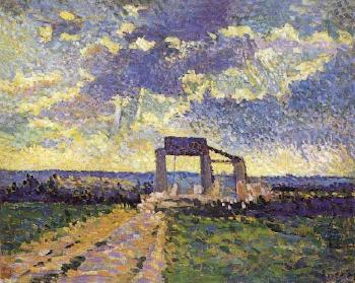 Bagneux, le puits de Carriere by Maximilien Luce